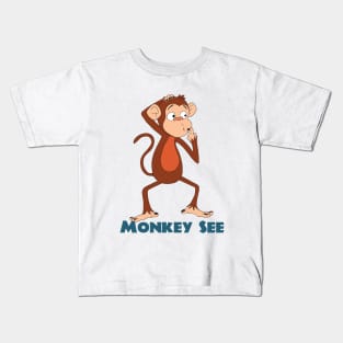 Monkey See Kids T-Shirt